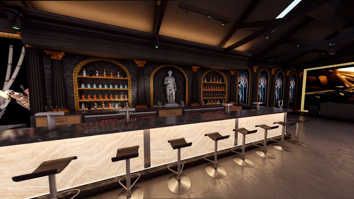 OLYMPUS BAR — Vista 02 del proyecto