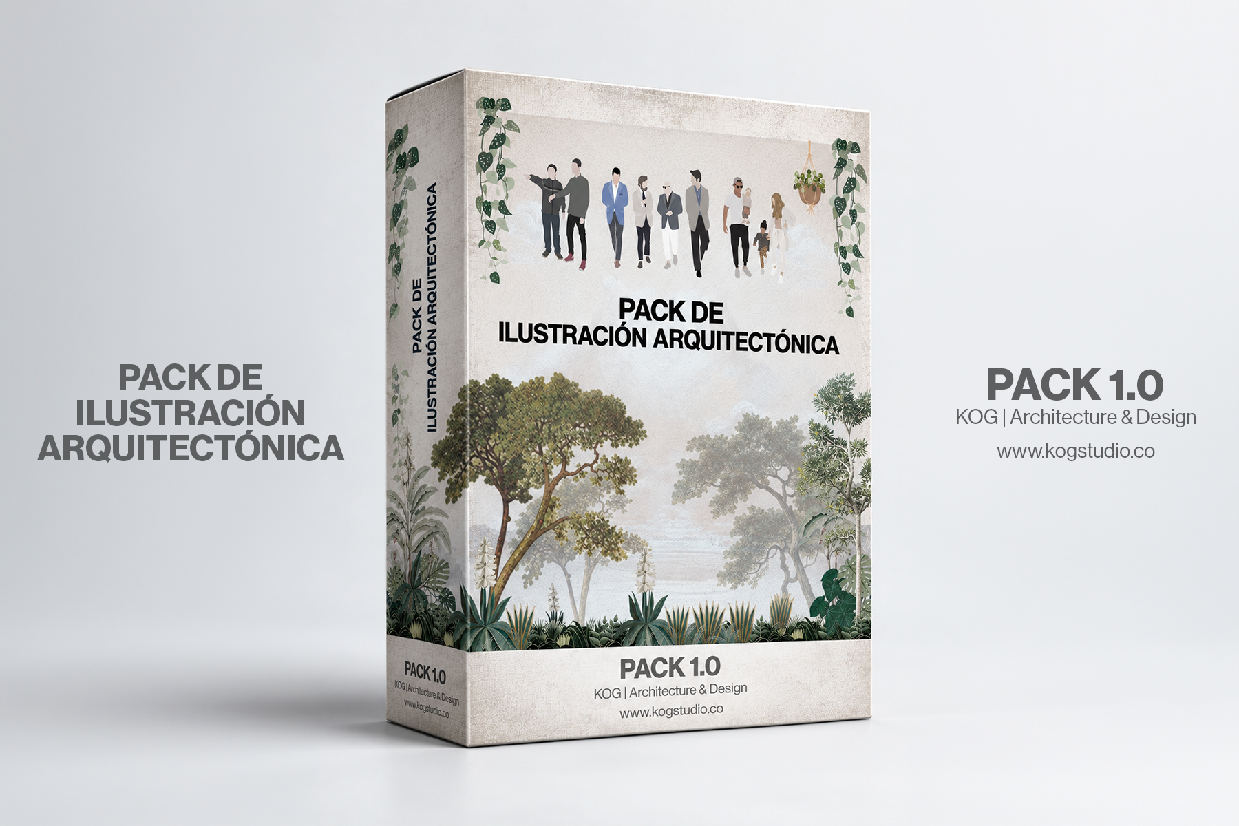 Pack de Ilustración Arquitectónica 01 — vista del recurso